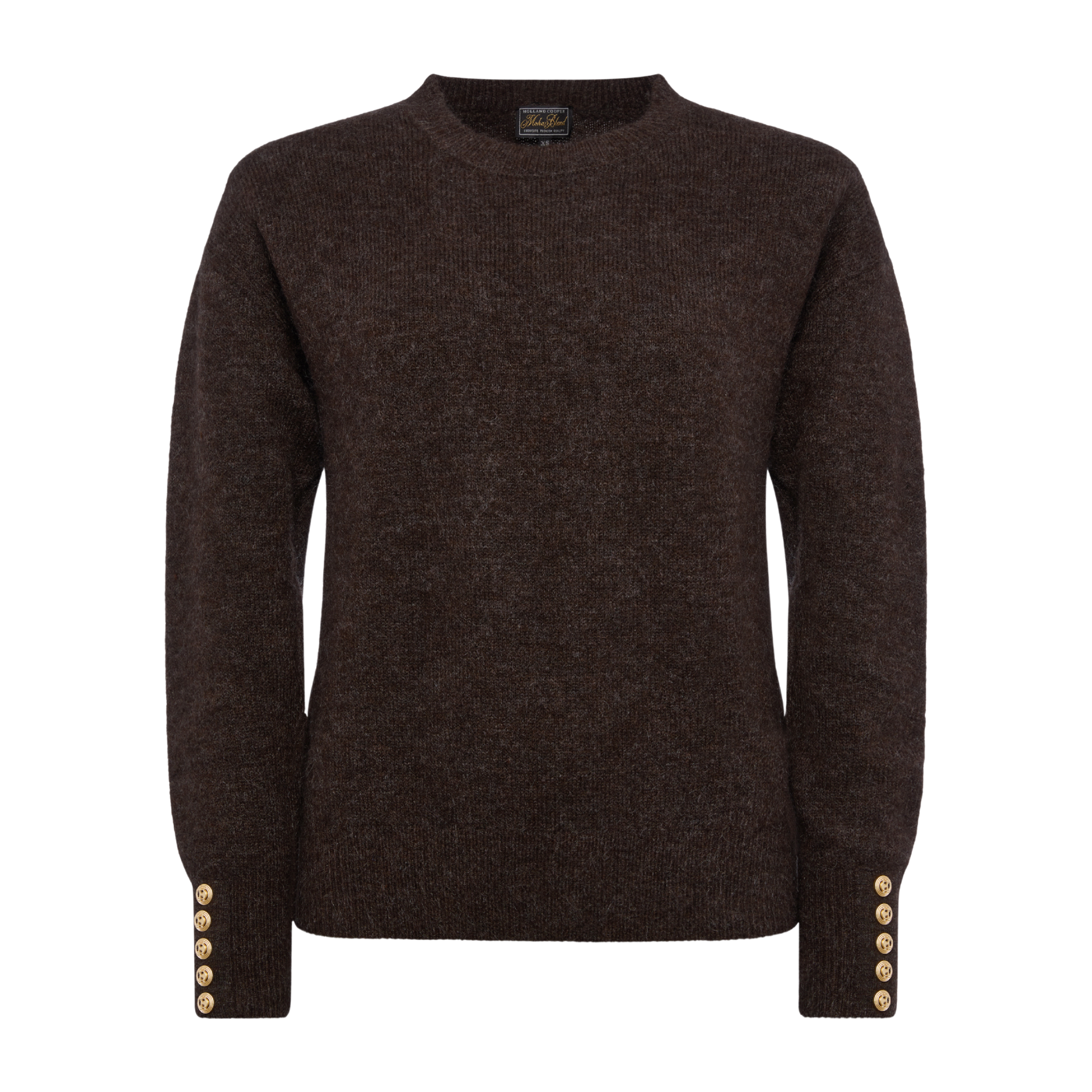 Tori Crew Neck Knit Chocolate