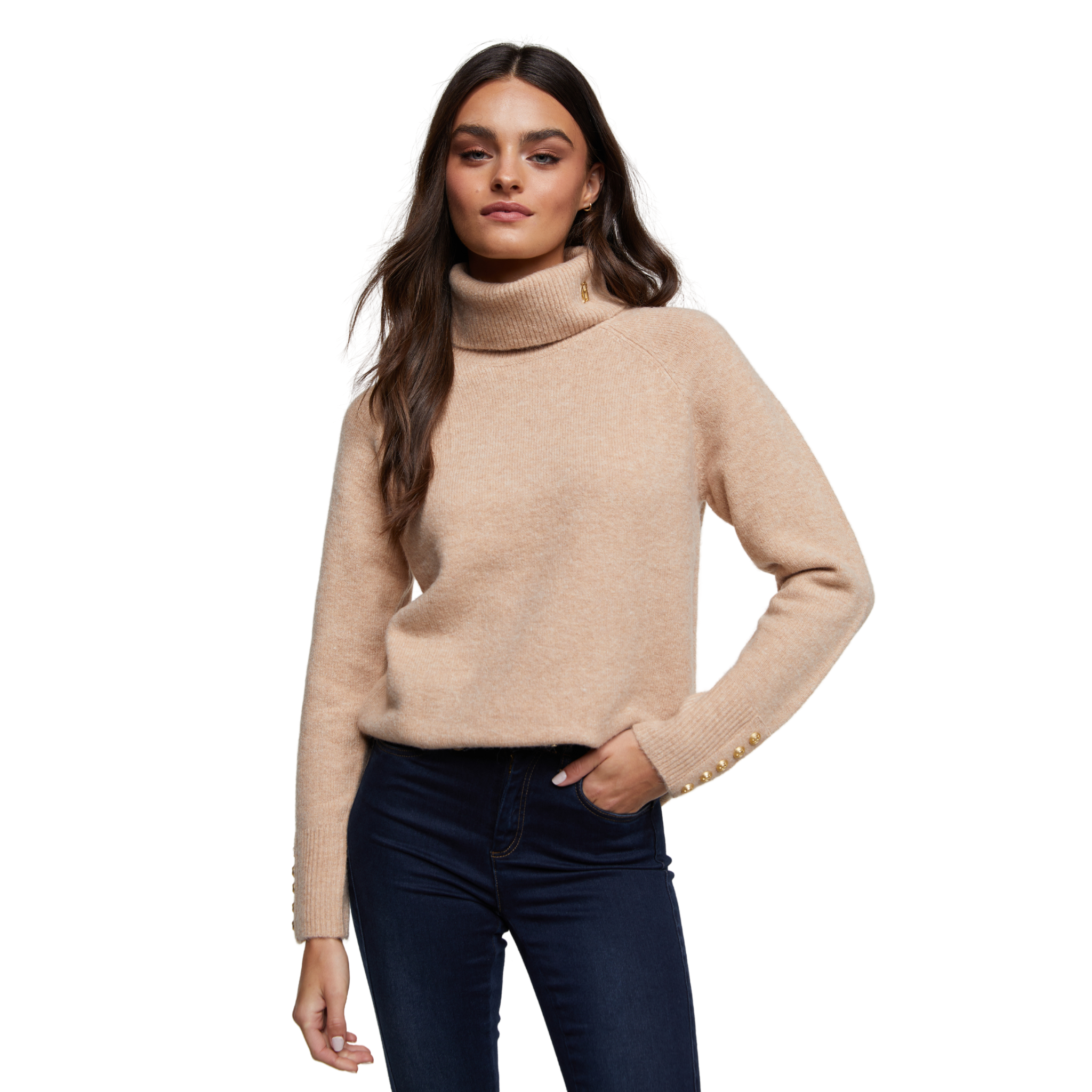 Tori Knit Light Camel