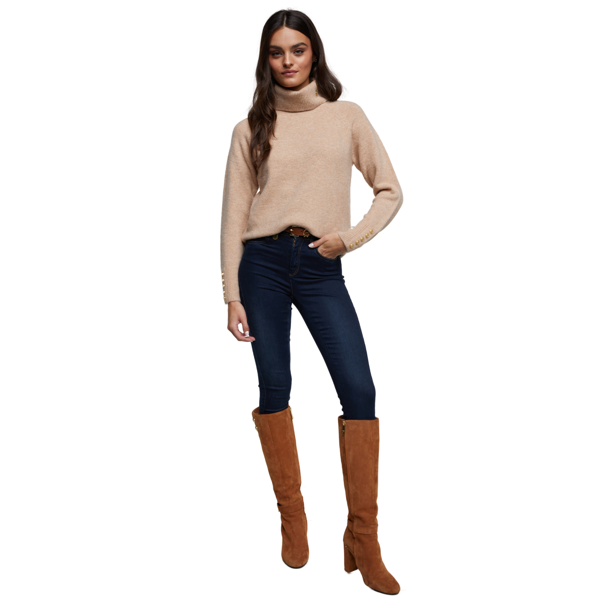 Tori Knit Light Camel