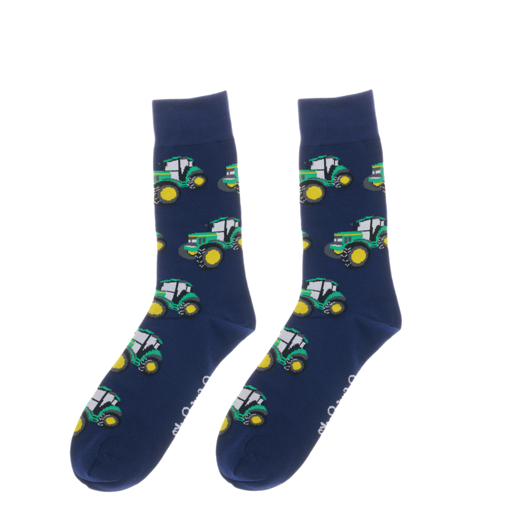 Tractor Socks Green