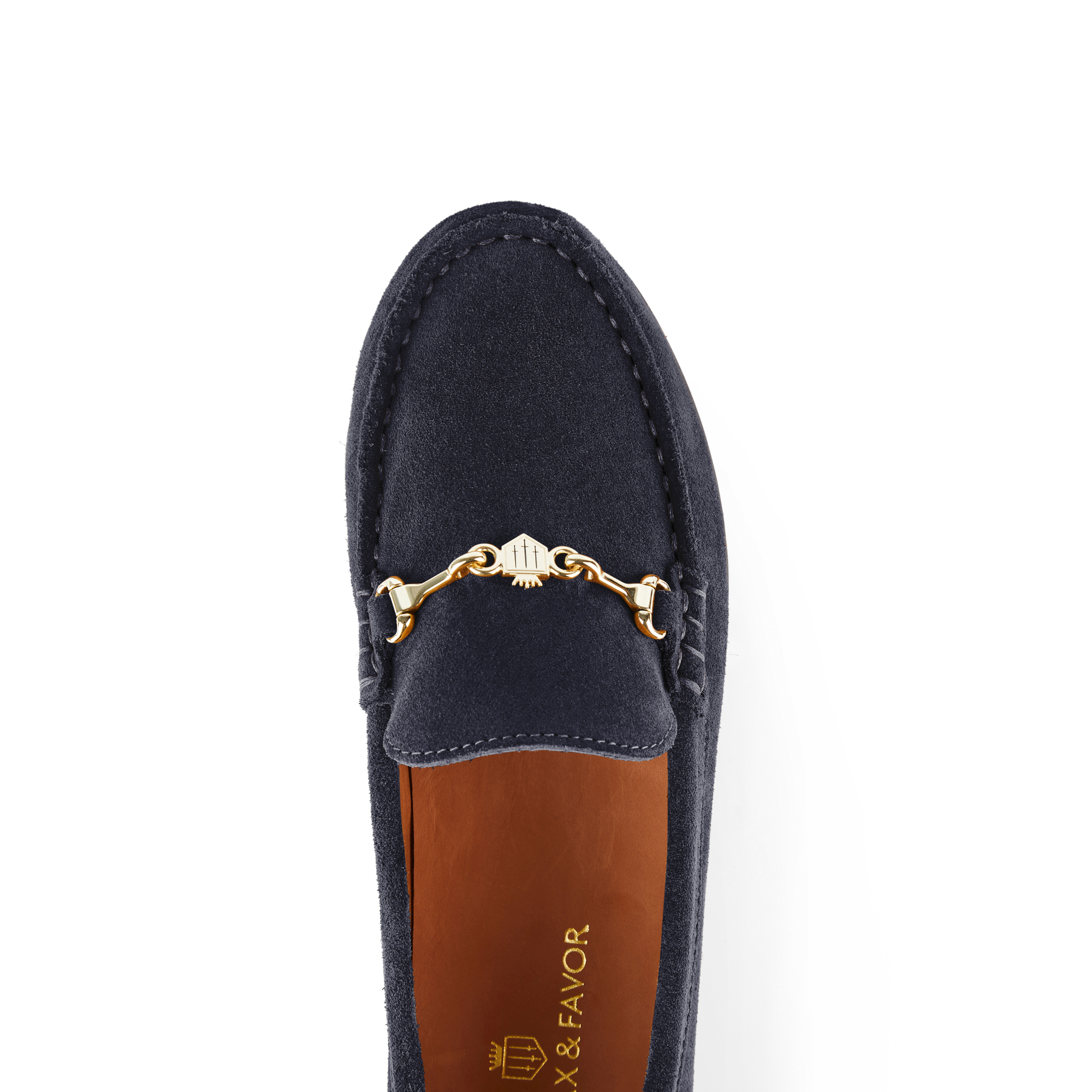 Trinity Driving Shoe Navy Suede