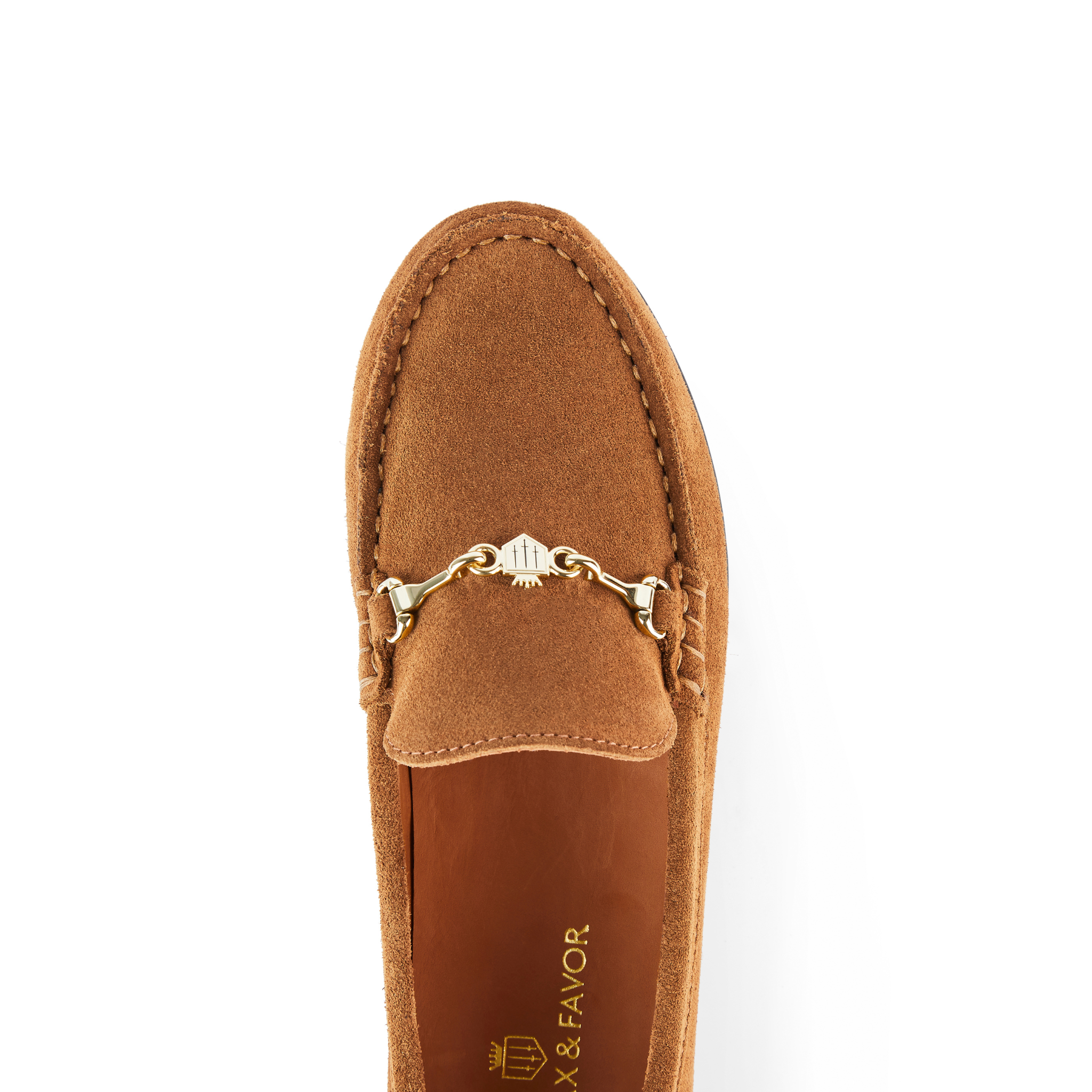 Trinity Driving Shoe Tan Suede