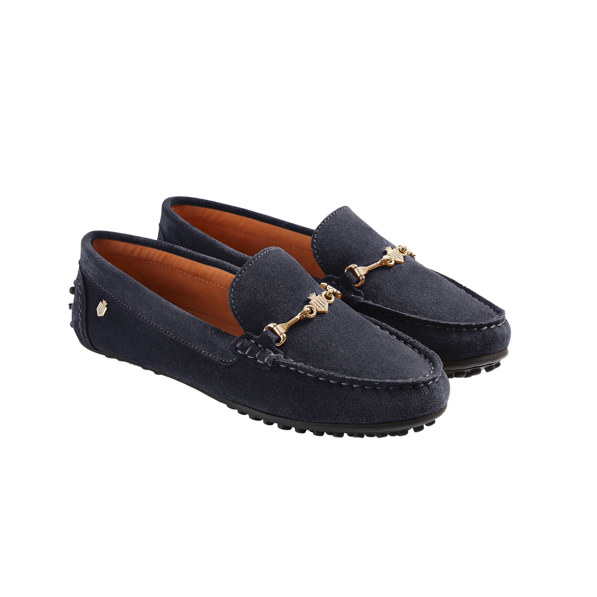 Trinity Driving Shoe Navy Suede