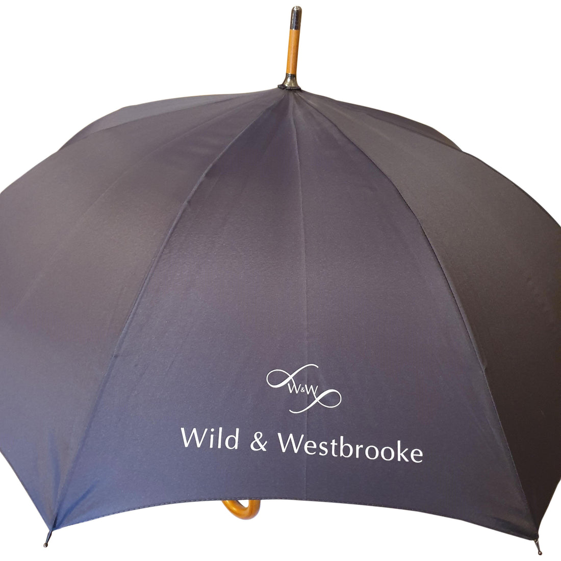 W&W Wooden Handled Umbrella