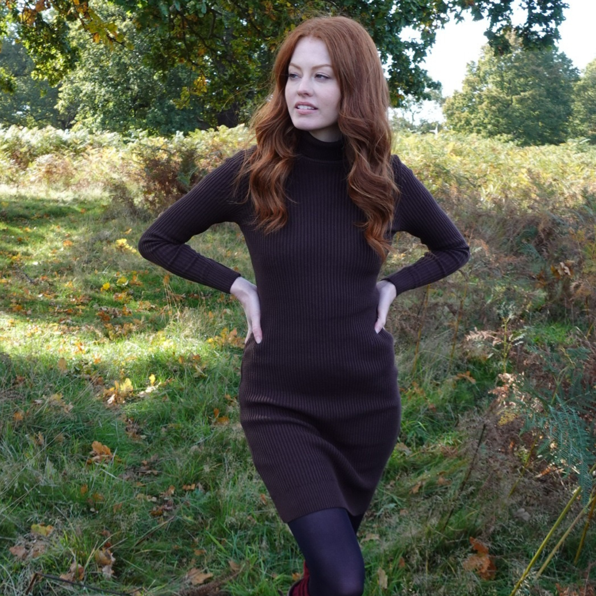 Richmond Dress Chocolate