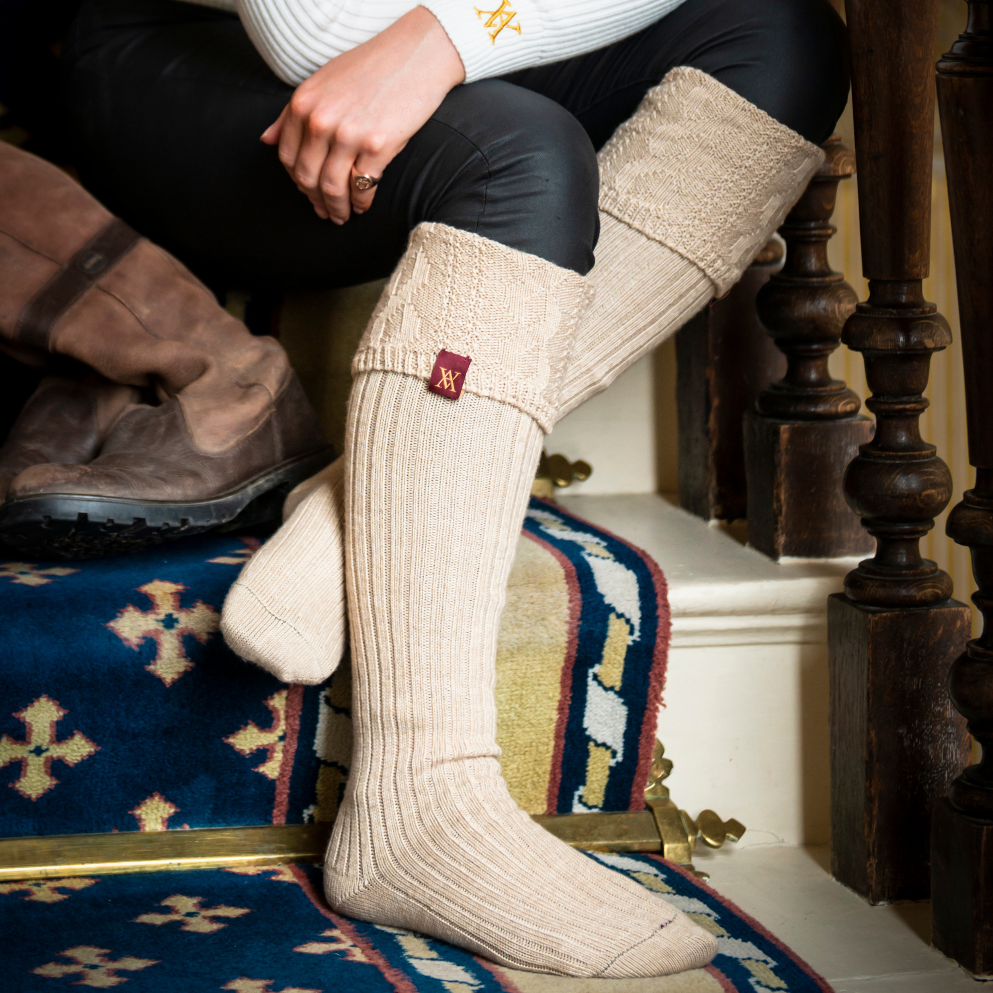 VA Socks Oatmeal