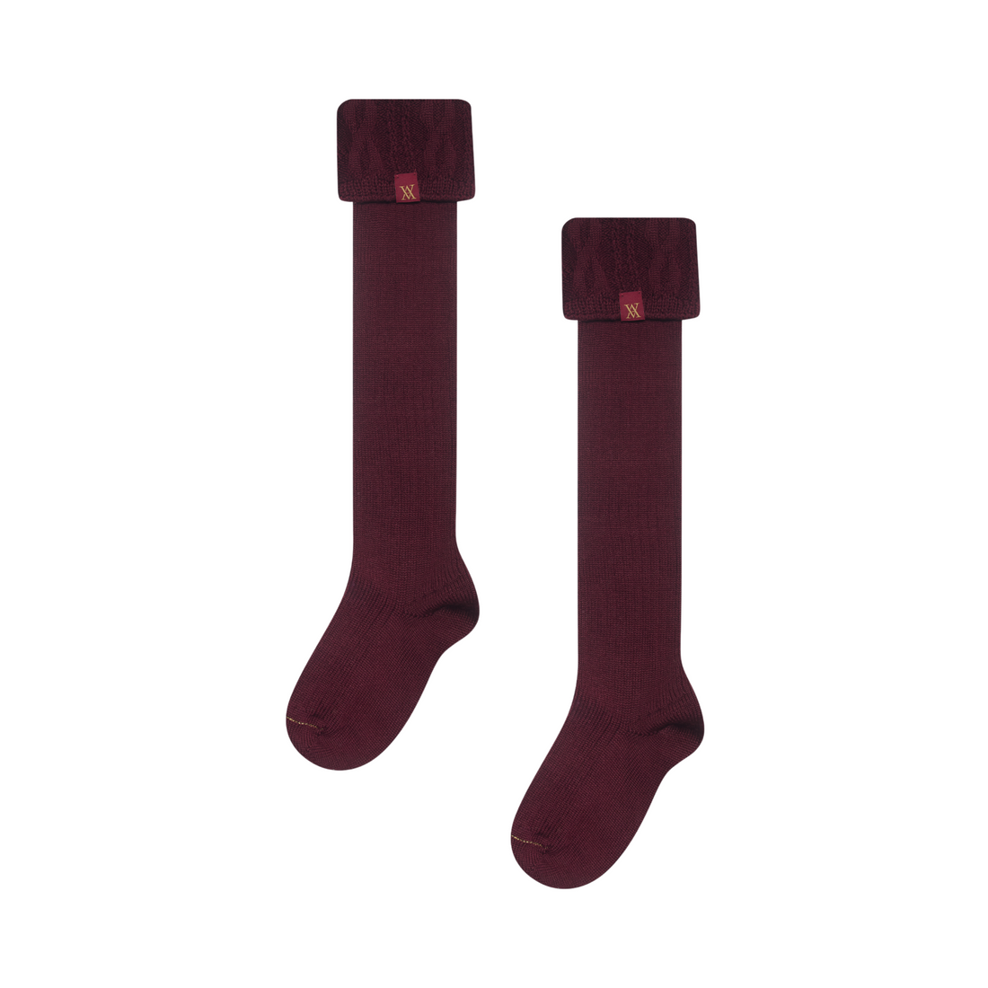 VA Socks Maroon