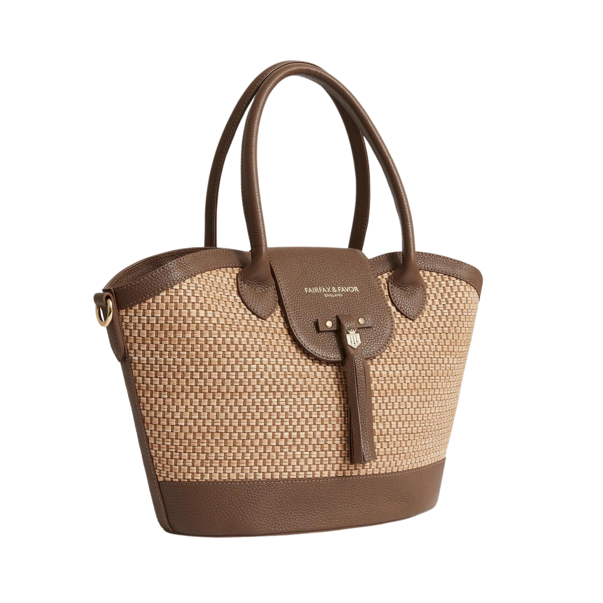 Windsor Basket Bag Tan Leather