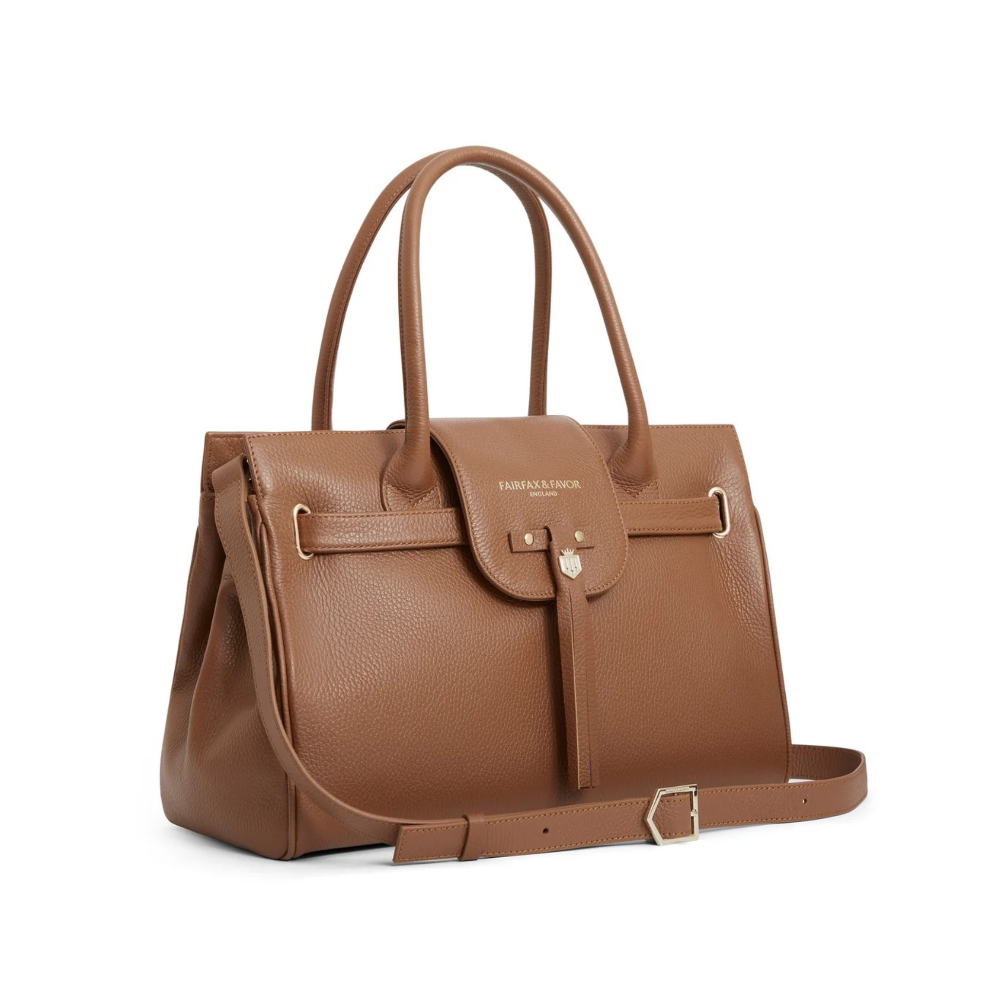Windsor Handbag Tan Leather