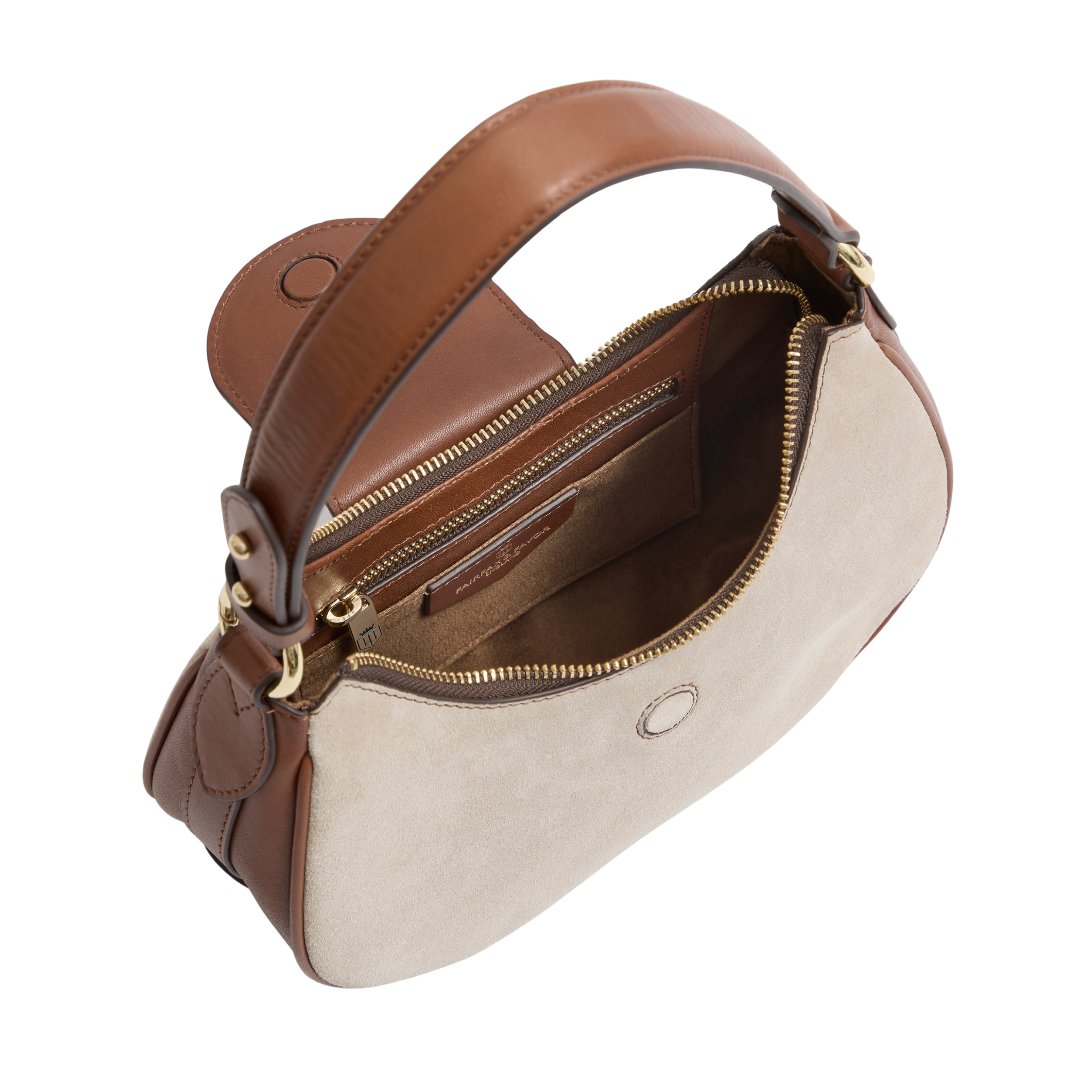 Windsor Shoulder Bag Tan/Stone Leather