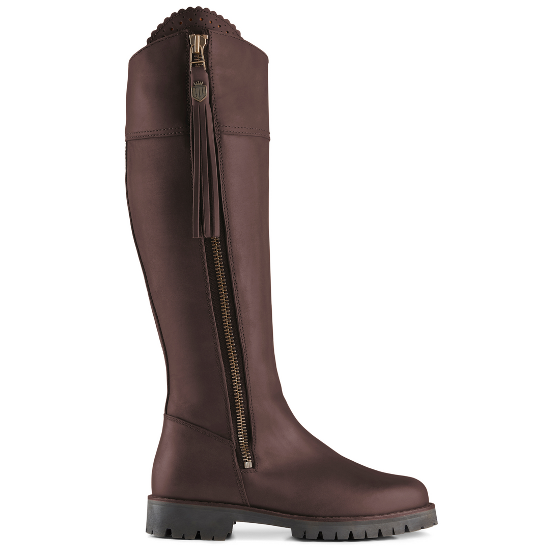 Explorer Regular Fit Mahogany Leather