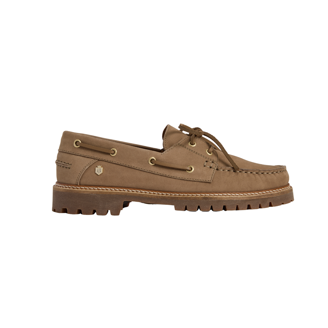 Aldeburgh Deck Shoe Fawn Nubuck