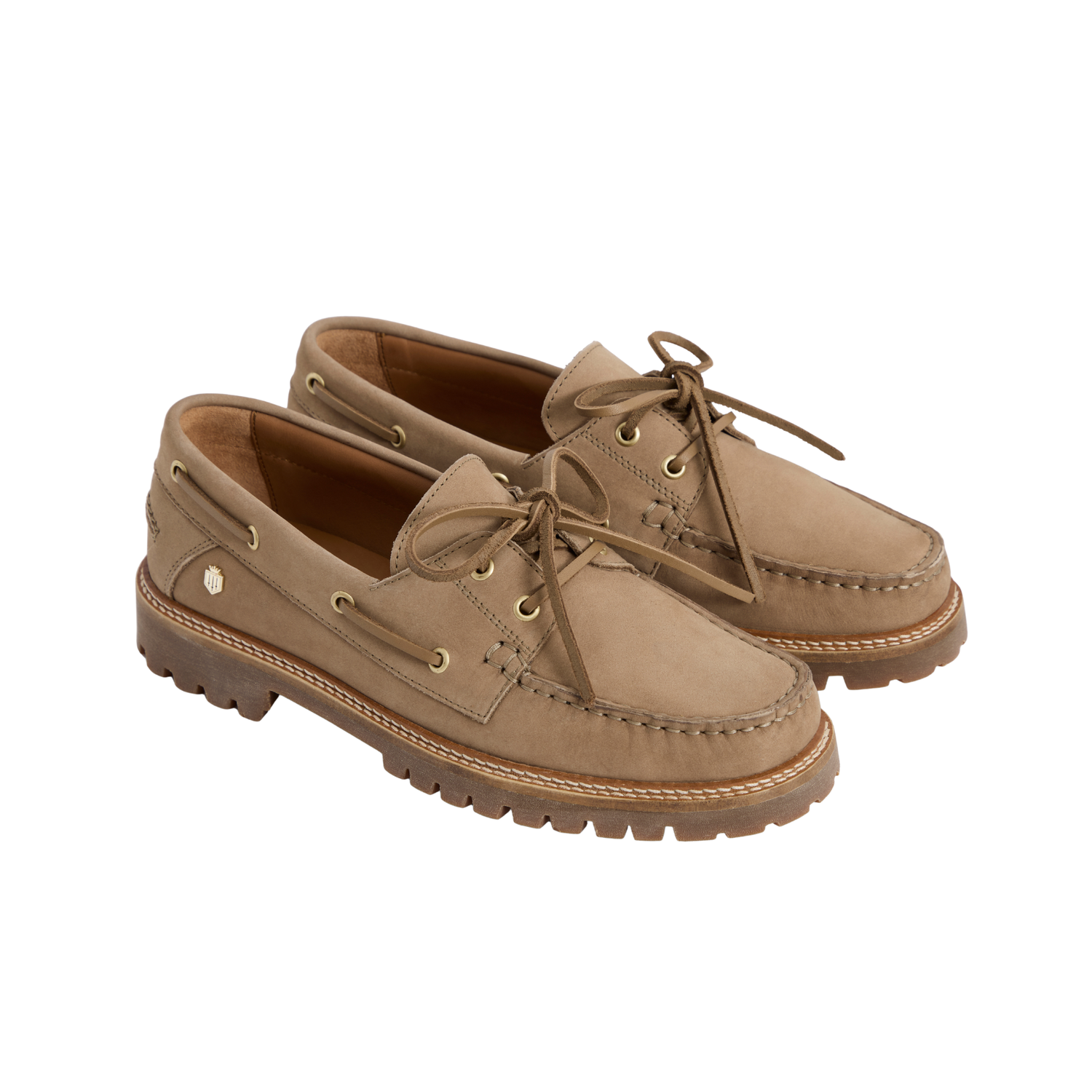 Aldeburgh Deck Shoe Fawn Nubuck