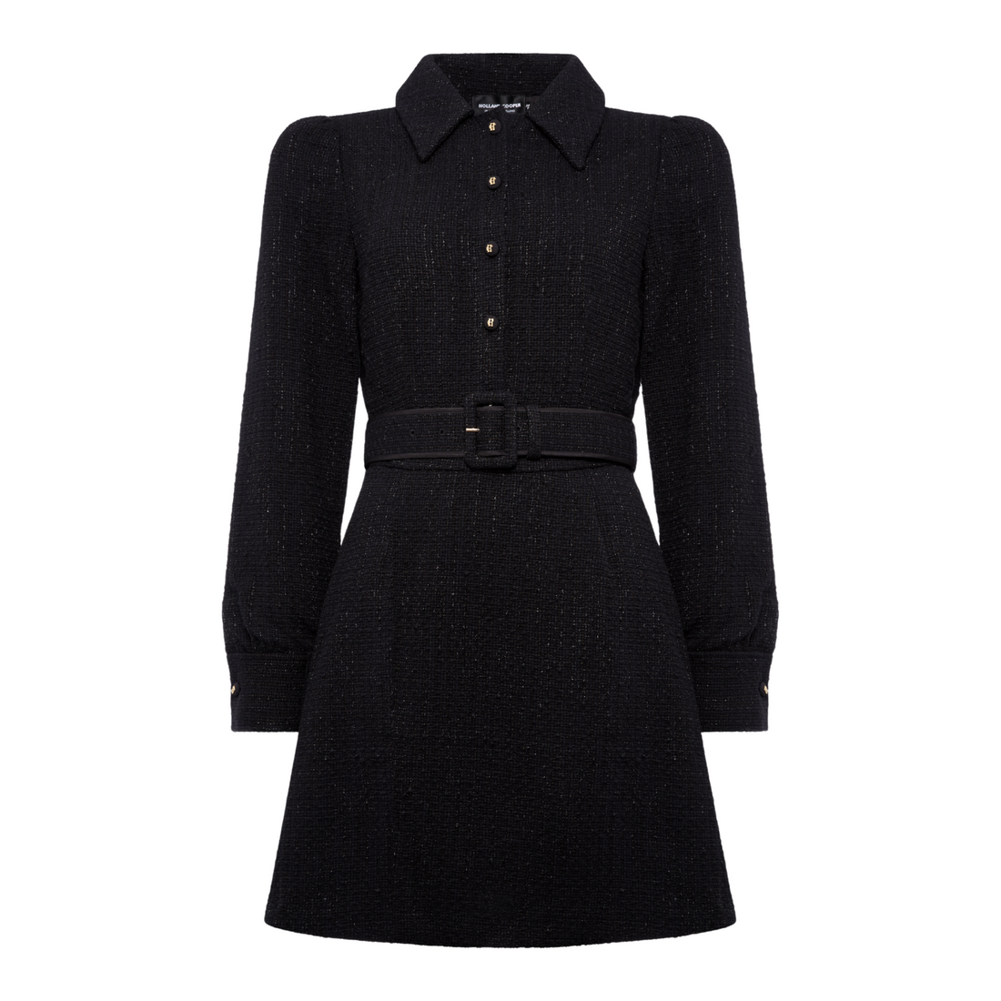 Alice Collard Mini Dress Black Sparkle