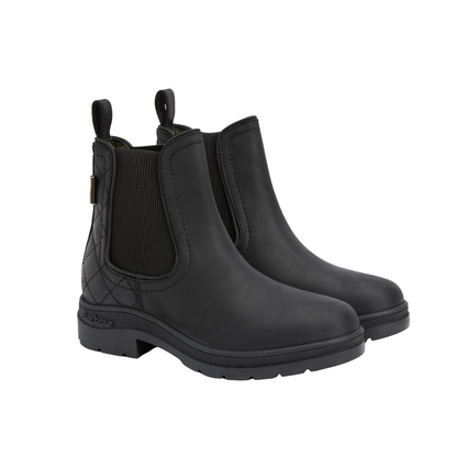 Amble Chelsea Boot Black Nubuck