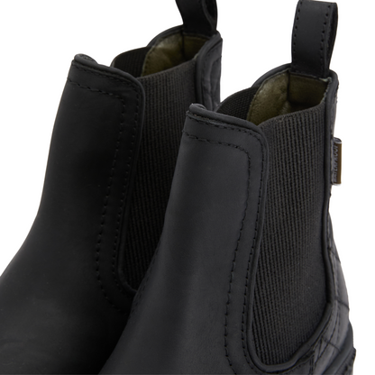 Amble Chelsea Boot Black Nubuck