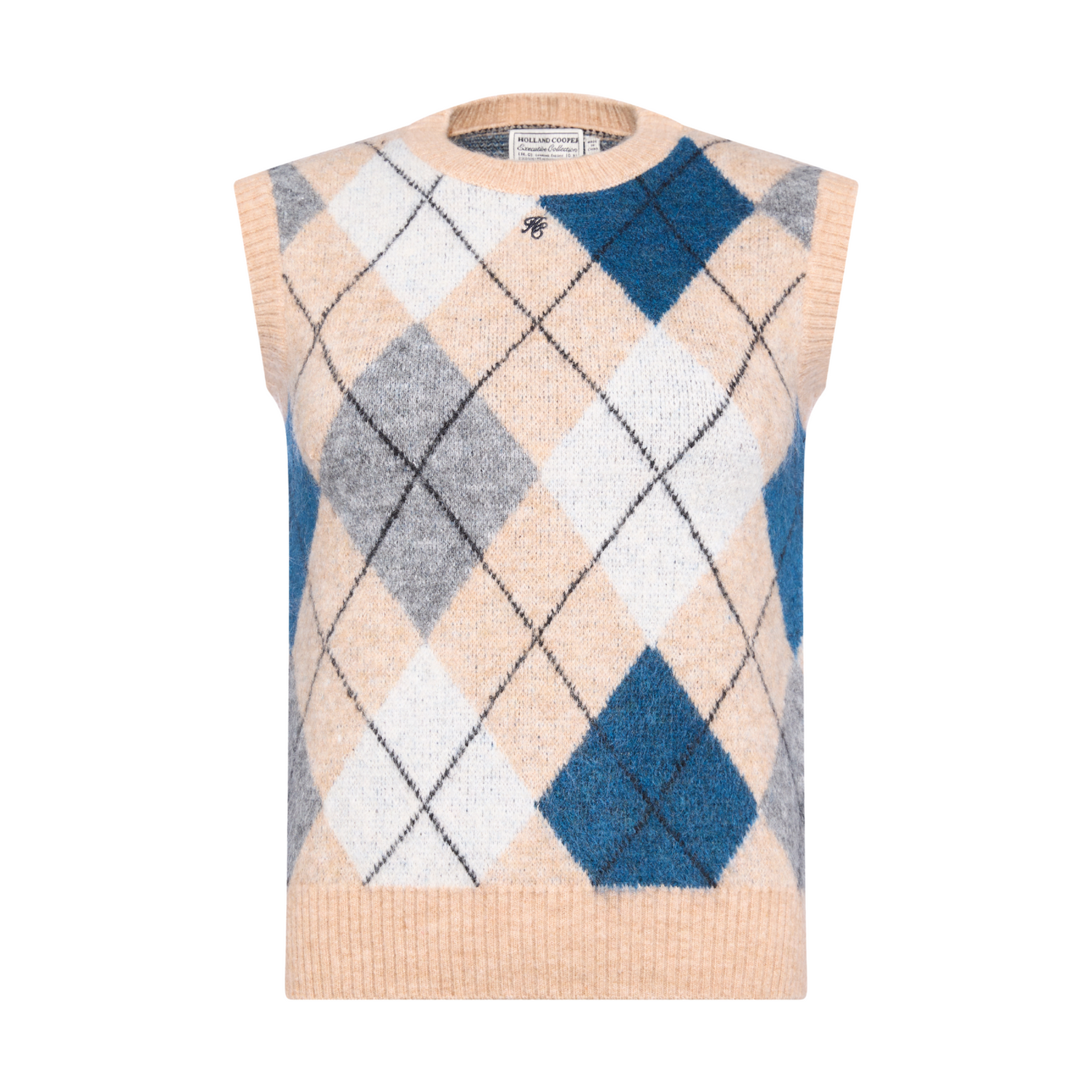 Amy Knitted Tank Camel