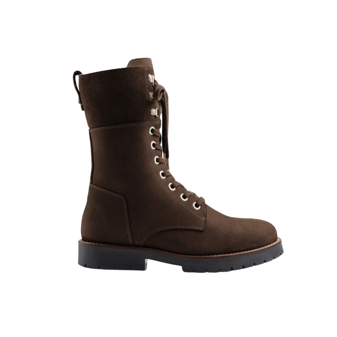 Anglesey Shearling Lined Boot Chocolate Nubuck