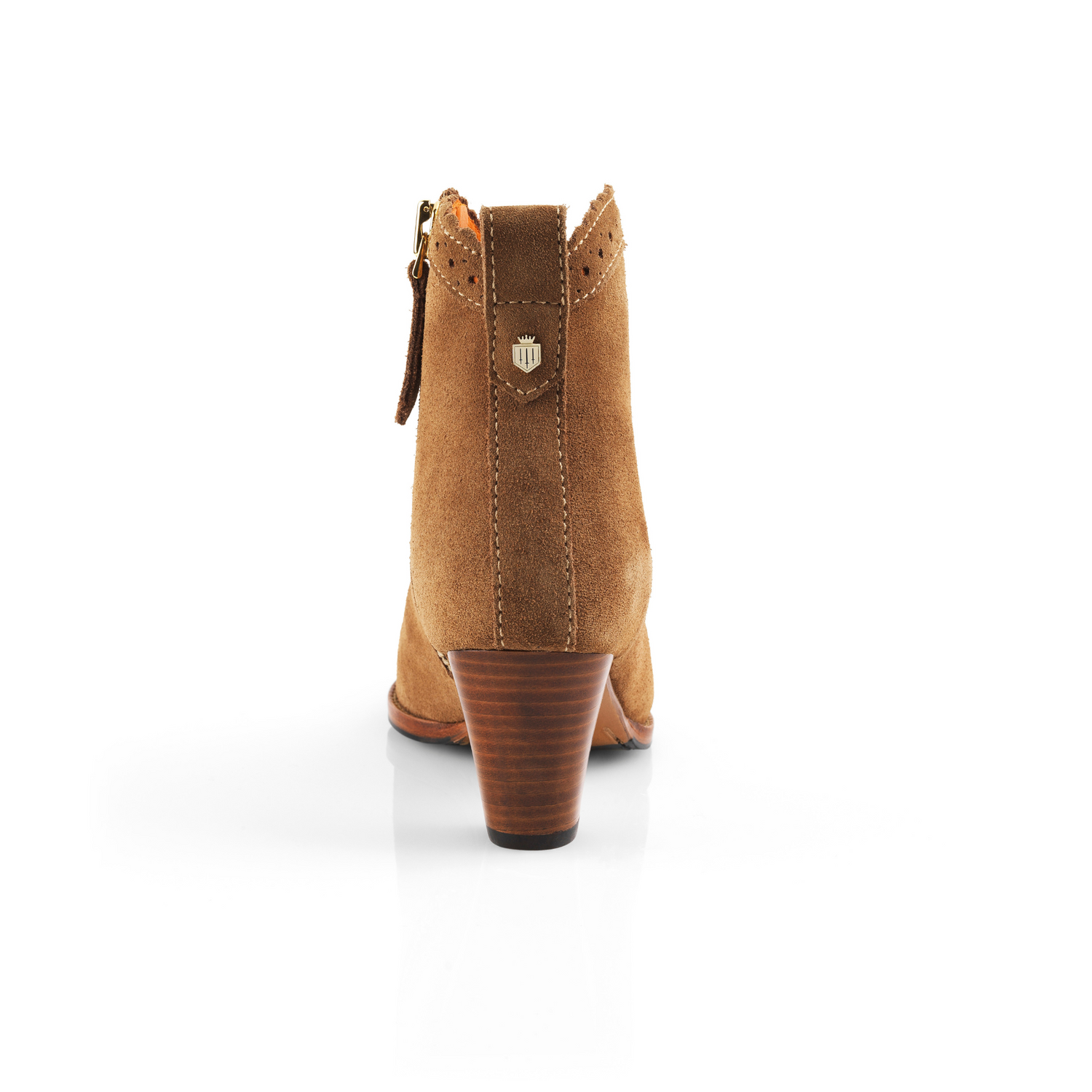 Regina Ankle Boot Tan Suede Wild Westbrooke