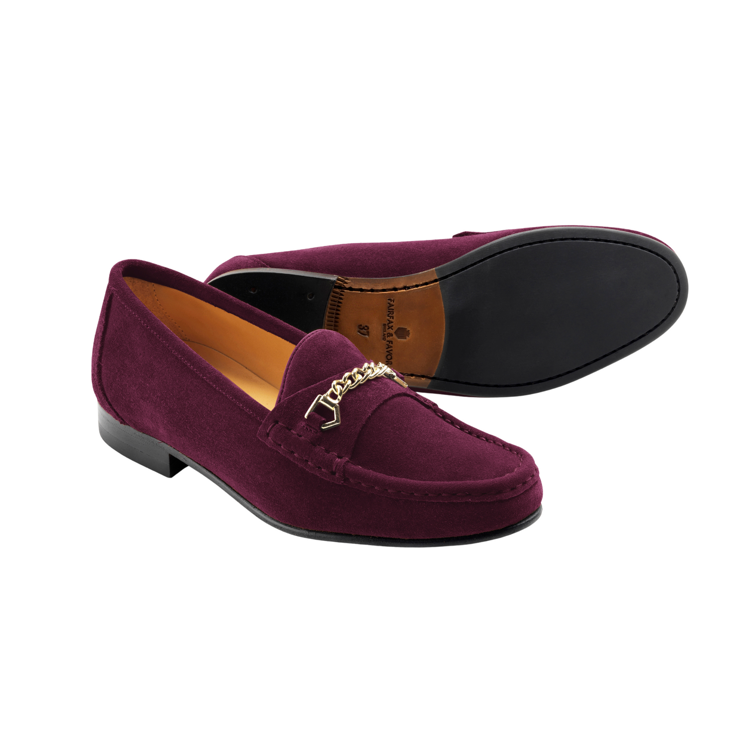 Apsley Loafer Elderberry Suede