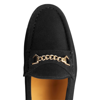 Apsley Loafer Black Suede