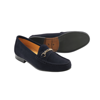 Apsley Loafer Navy Suede