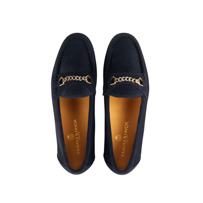 Apsley Loafer Navy Suede