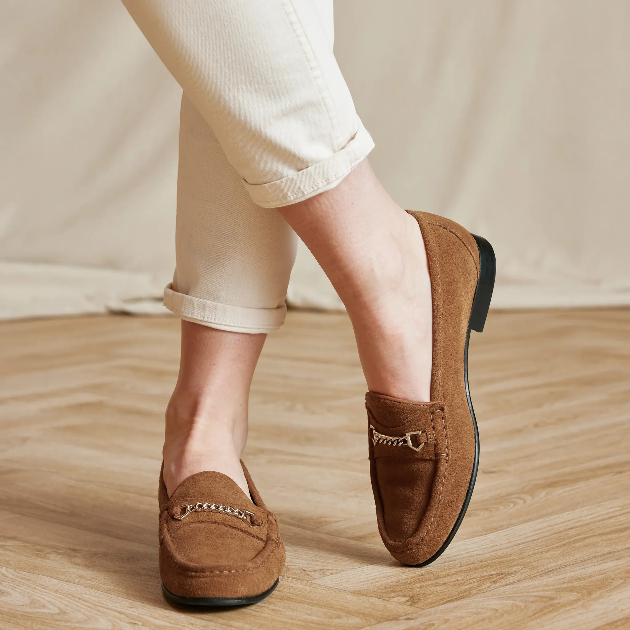 Apsley Loafer Tan Suede
