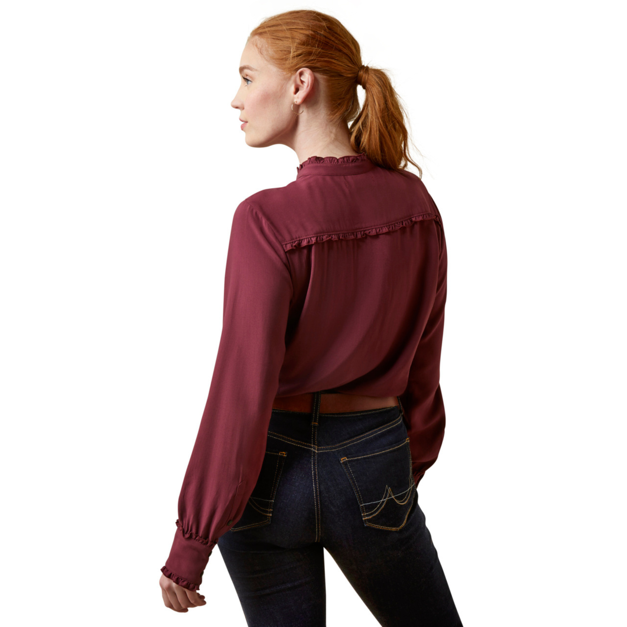 Clarion Blouse Tawny Port