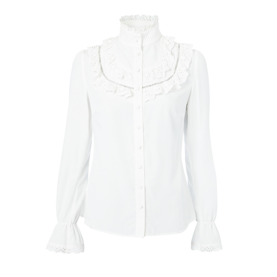 Audley Lace Blouse White