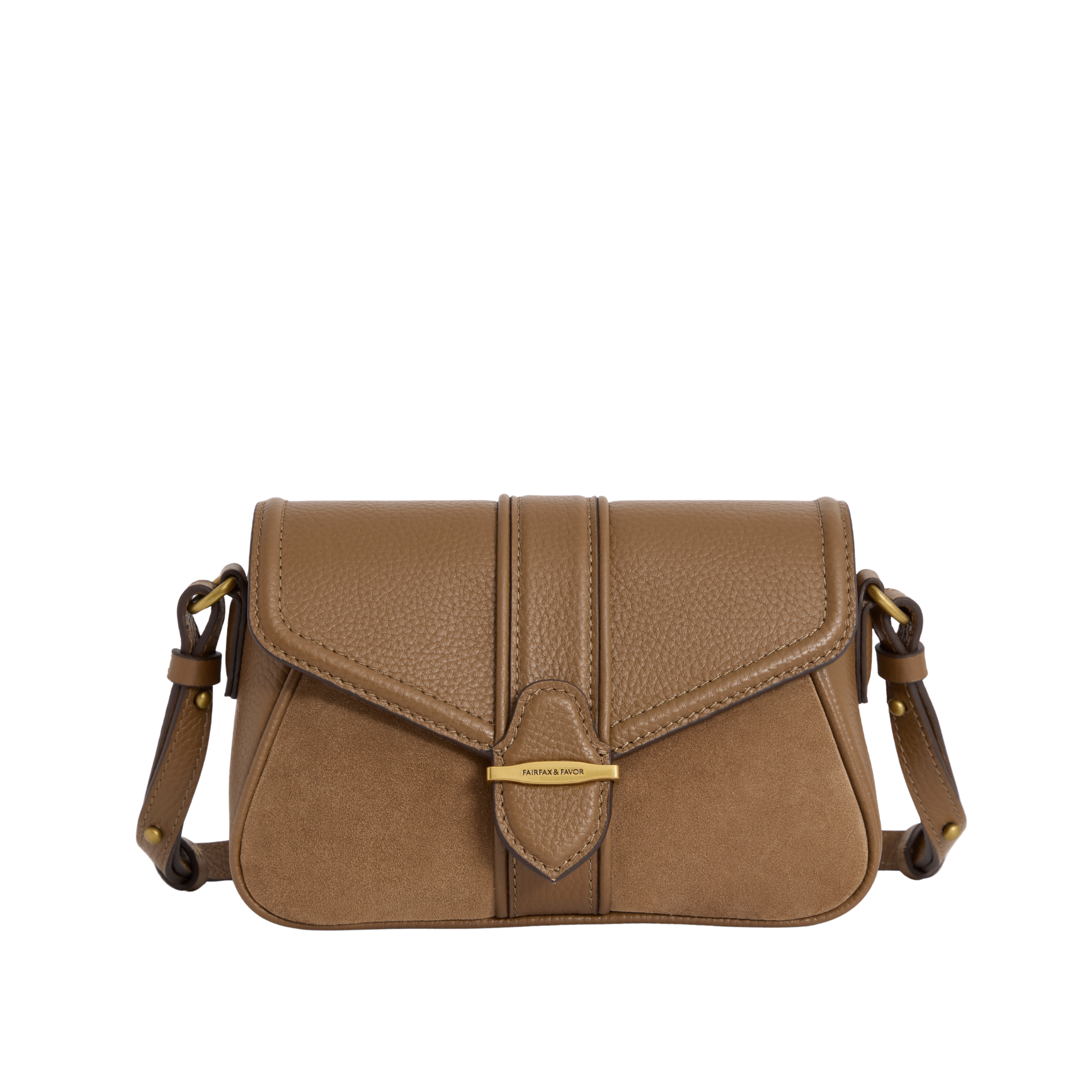 Aviemore Cross Body Tan Suede