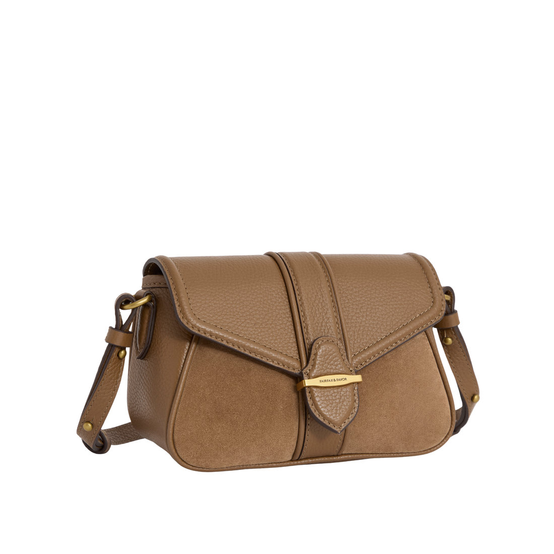 Aviemore Cross Body Tan Suede