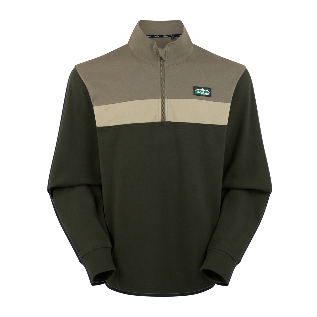 Backslider Rugby Top Olive Multi