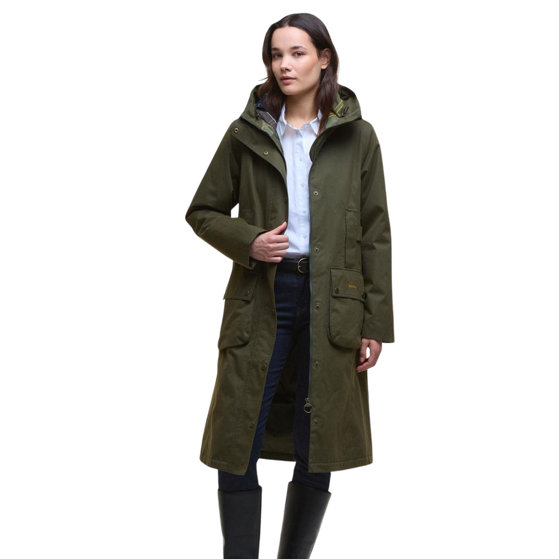 Bamburgh Waterproof Jacket Olive/Classic