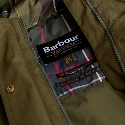 Bamburgh Waterproof Jacket Olive/Classic