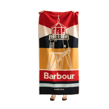 Barbour Archive Beach Towel Barbour Beacon