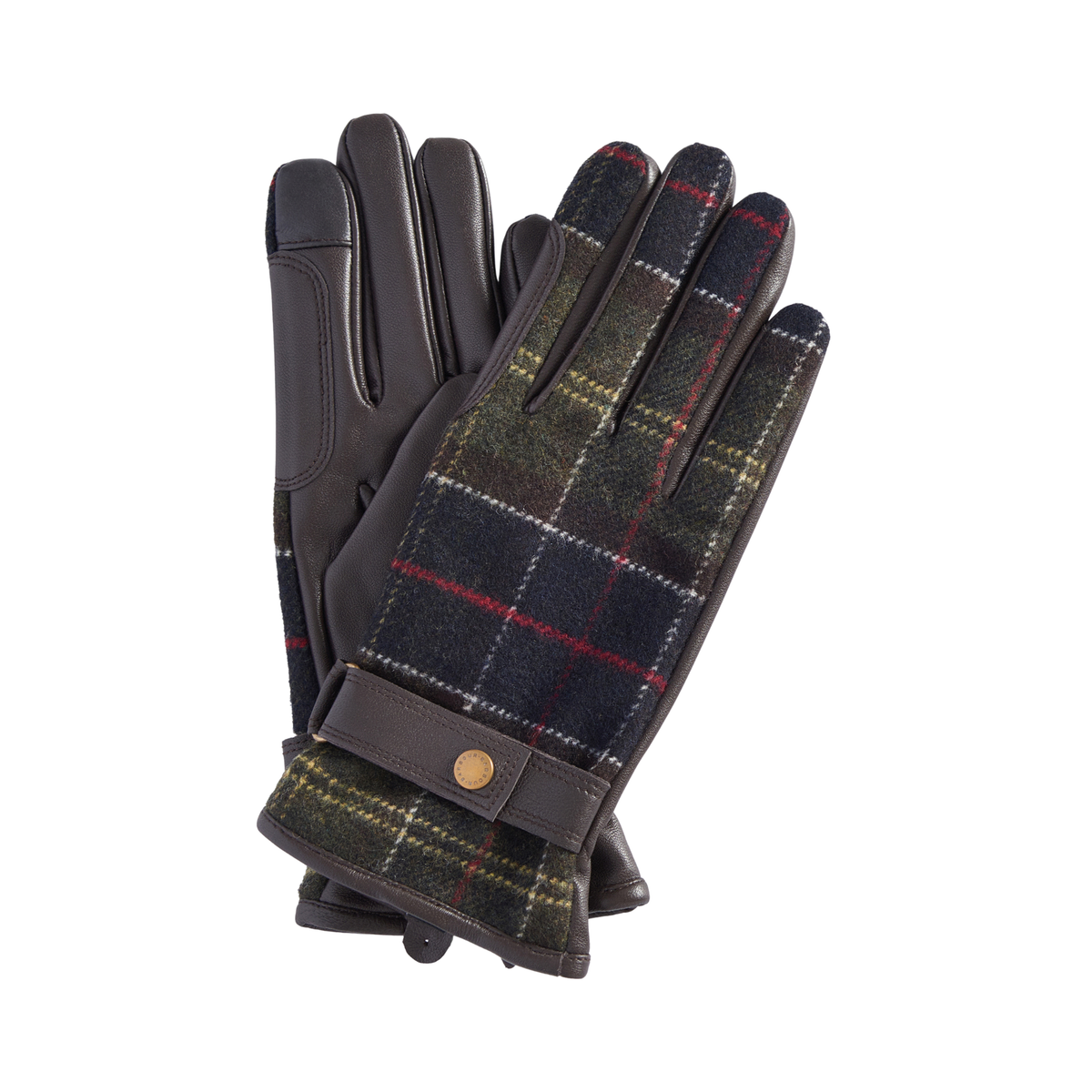 Barbour Aubrey Waterproof Tartan Gloves