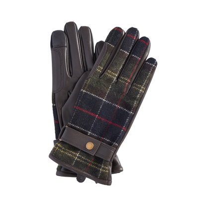Barbour Aubrey Waterproof Tartan Gloves