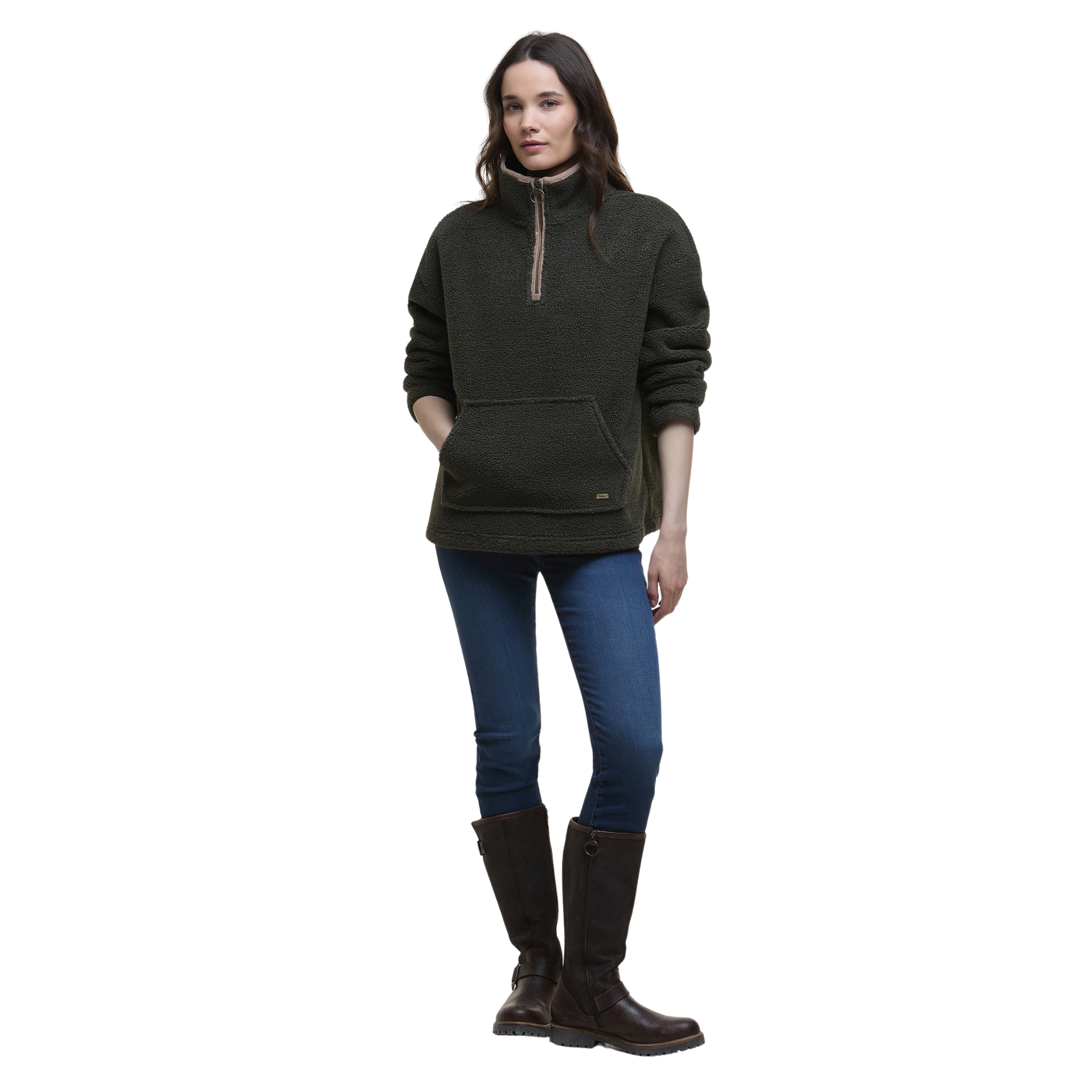 Bamburgh Fleece Olive