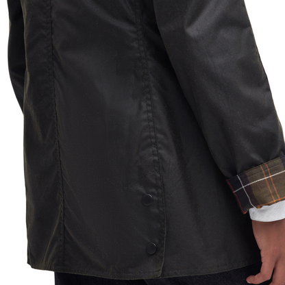 Beadnell Wax Jacket Olive