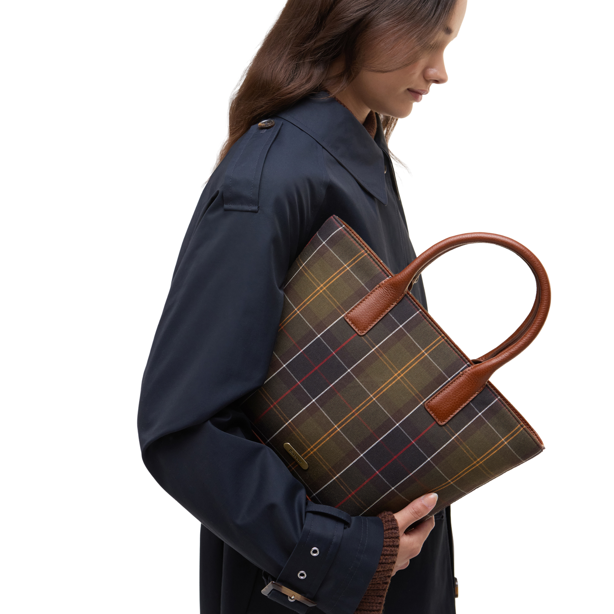 Barbour Birch Tartan Tote Bag