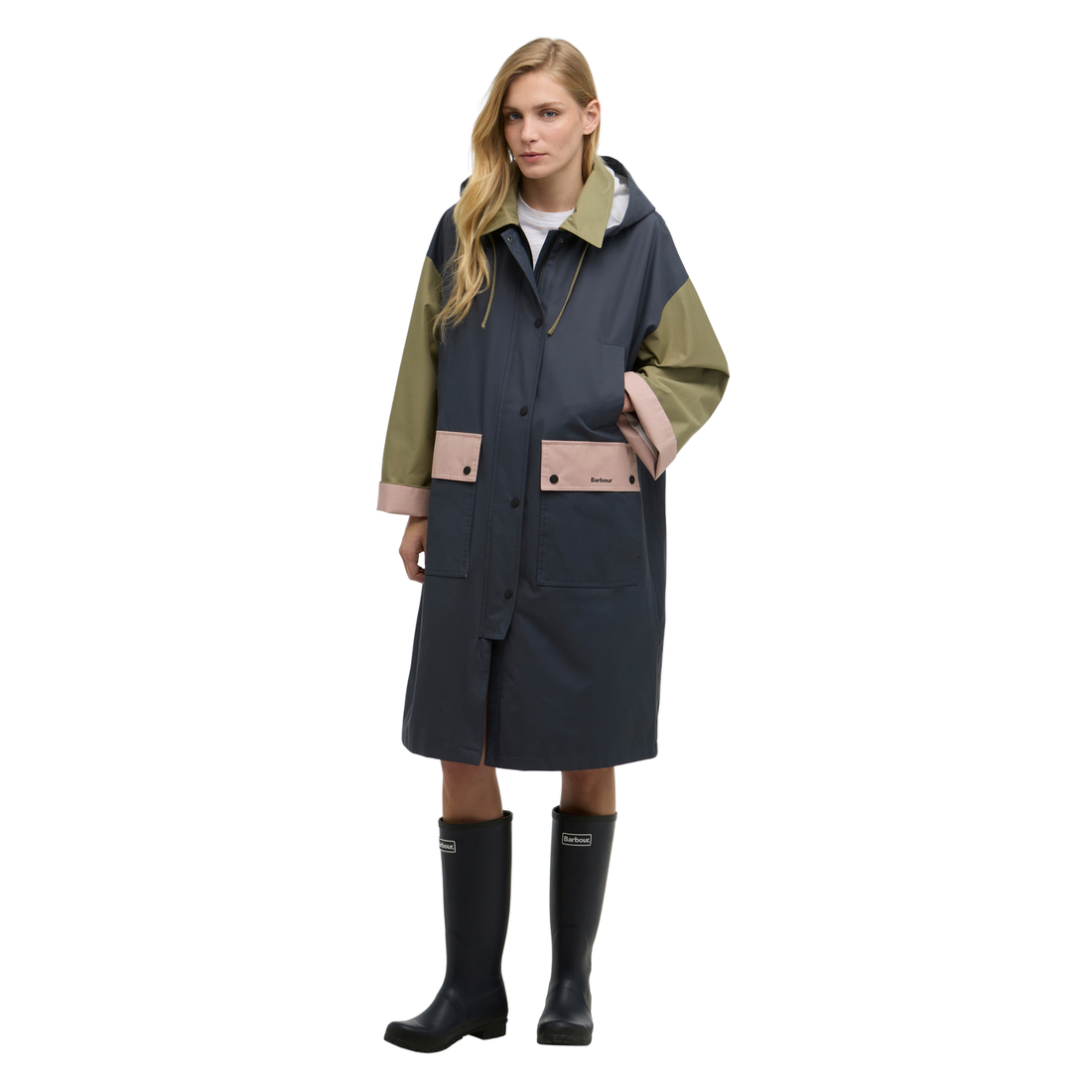 Blearigg Showerproof Jacket Dusk Green/Gardenia/Bleached Olive/Lilac Ash