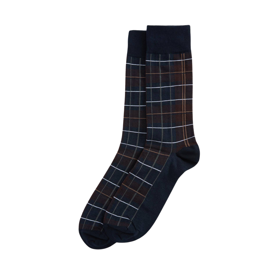 Barbour Blyth Socks Midnight Oak Tartan