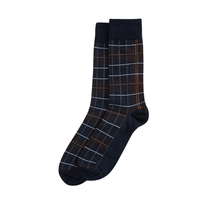 Barbour Blyth Socks Midnight Oak Tartan