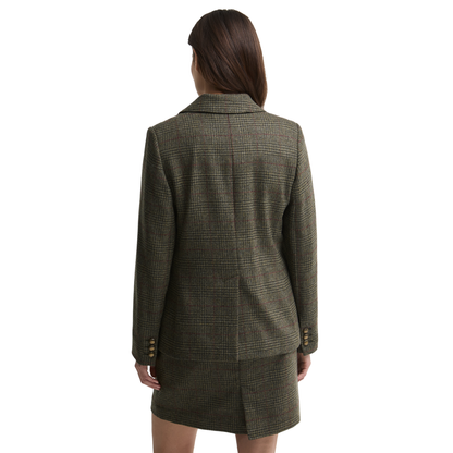 Browning Tailored Jacket Olive Prince of Wales Check