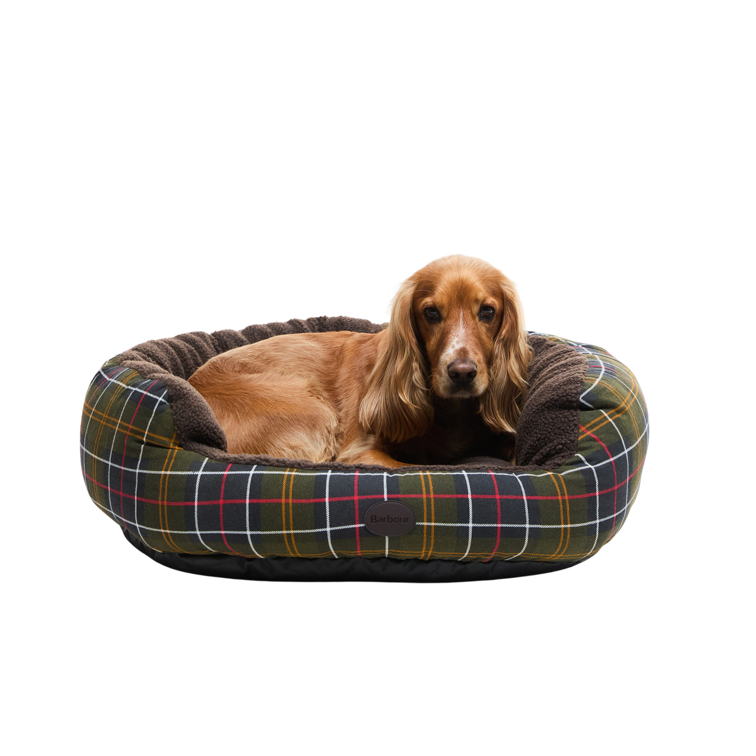 Barbour Classic Tartan Dog Snuggle Bed 30&quot;