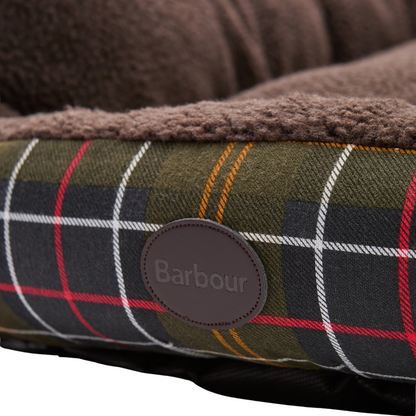 Barbour Classic Tartan Dog Snuggle Bed 35&quot;