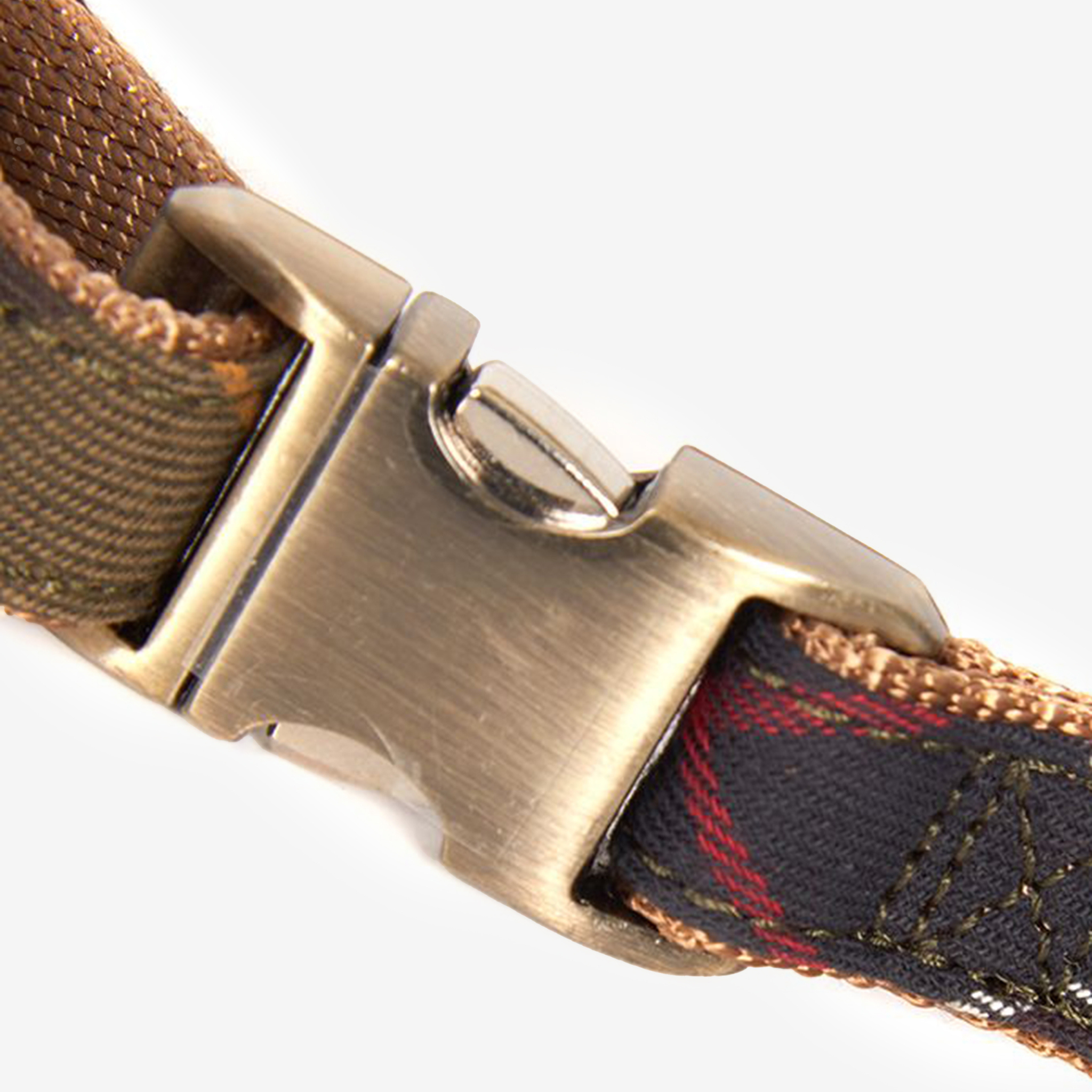 Barbour Classic Tartan/Webbing Dog Collar