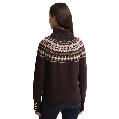 Darwen Knitted Jumper Seal Brown