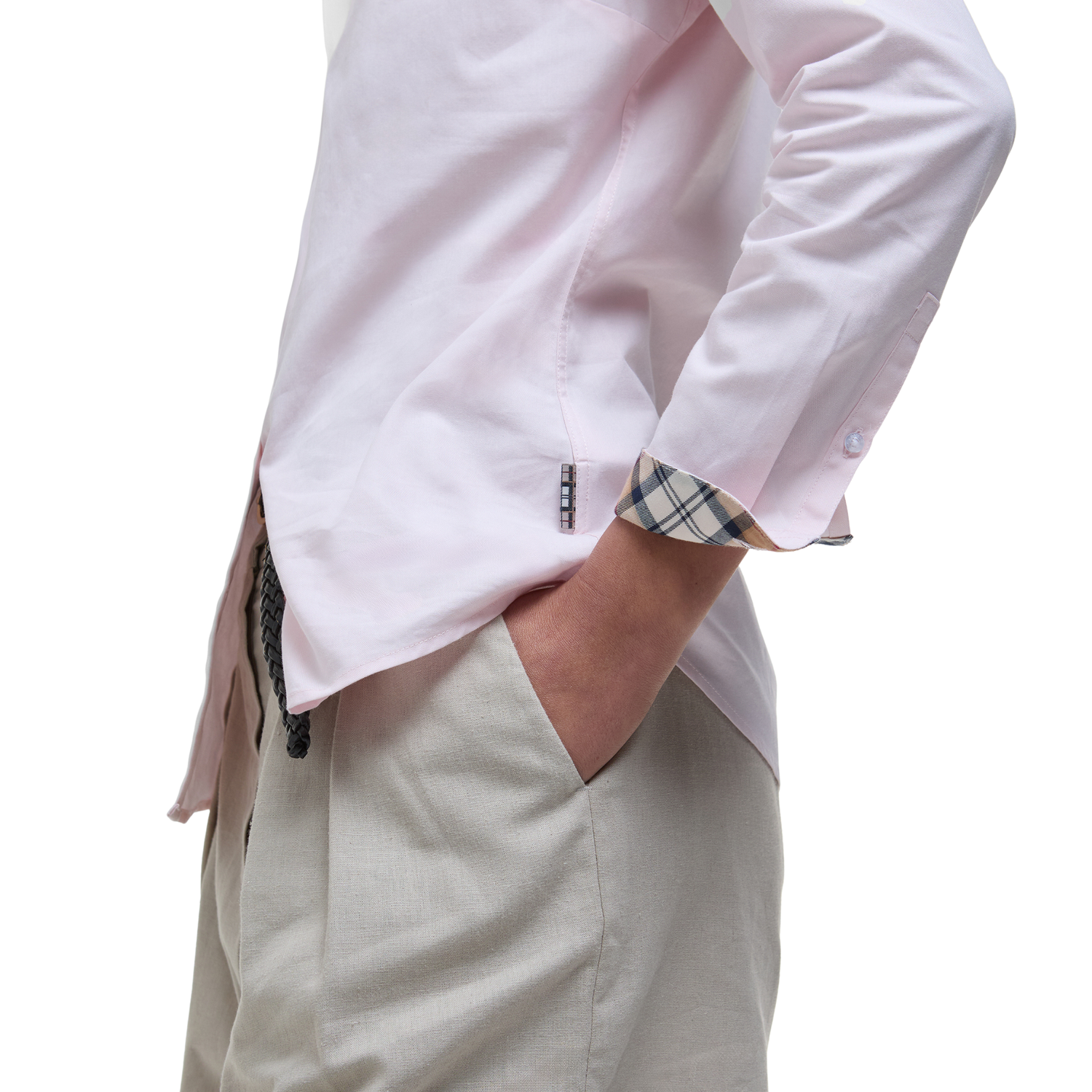 Derwent Shirt Pink/Hessian Tartan